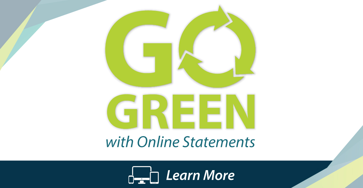 Go Green with Online Statements